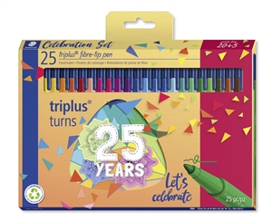 Staedtler Fiberpen Triplus Color 1,0 25 år sett (20+5)